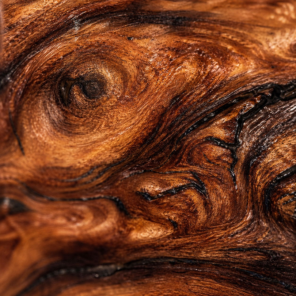 Close-up timber grain